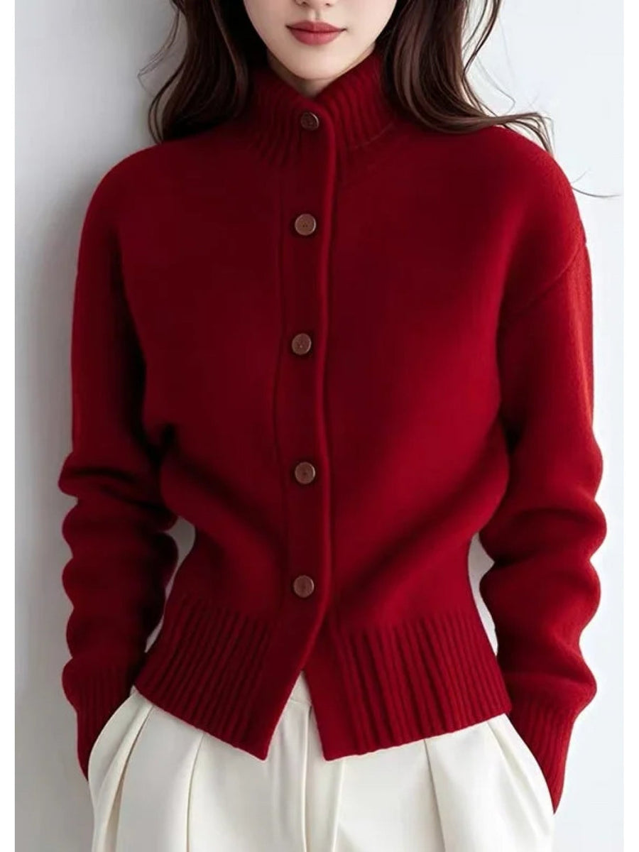 Harry | button-front knit cardigan for polished cold-weather layering