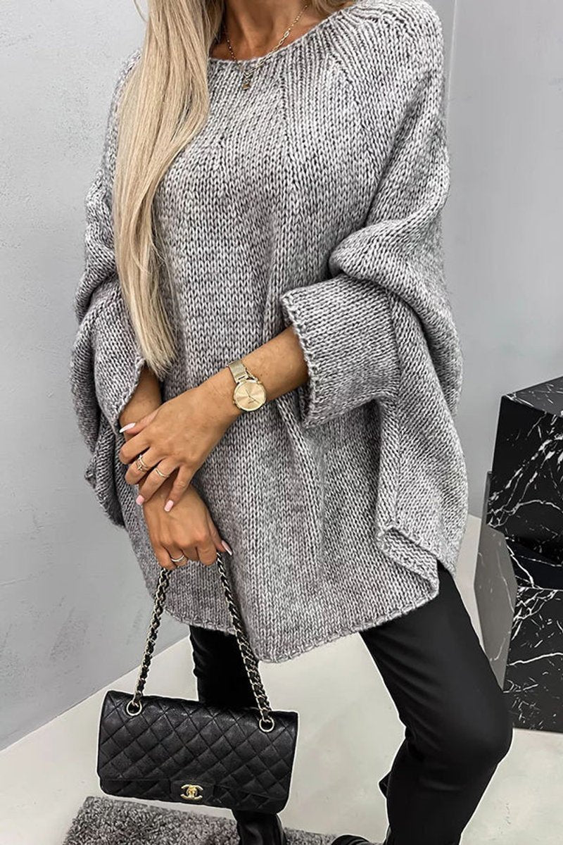 Maisie | Women's Oversized Batwing-Sleeve Knit Jumper